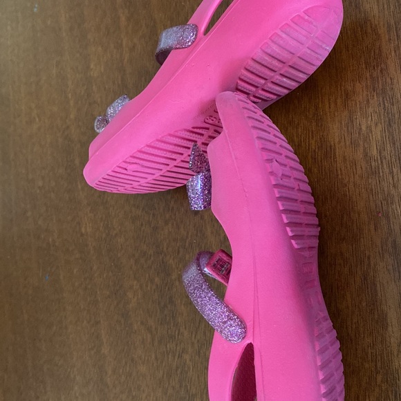 CROCS Shoes Crocs Little Girls Open Toe Water Shoes Pink Gem Bows